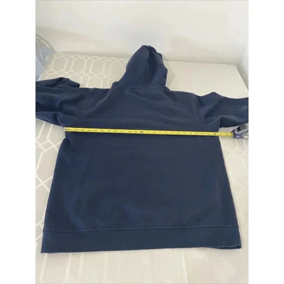 Cabela's Mens Fleece Hoodie Long Sleeve Logo Sweatshirt with Kangaroo Pocket LG - Picture 4 of 12